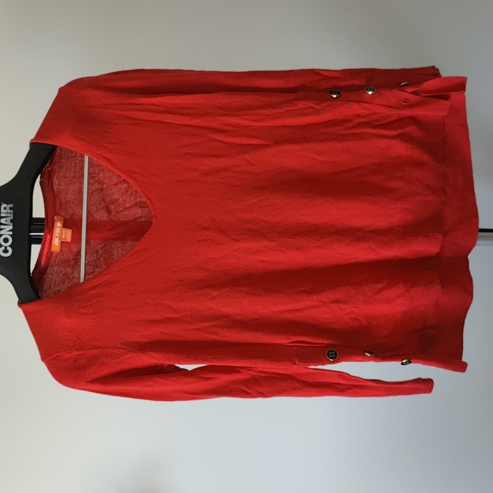 Crimson red sweater